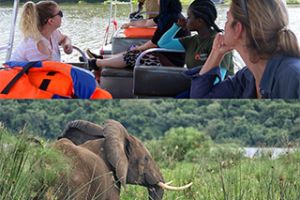 bootsfahrt kazinga kanal