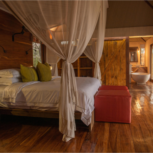 Sayari Family tent main bedroom 