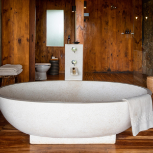 Sayari Guest tent bathroom interior