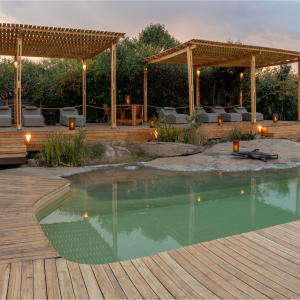 Sayari Pool and deck lounge area