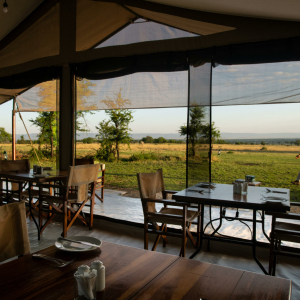 Kati Kati Camp Essensbereich