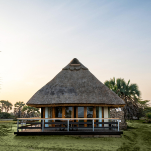 Zelt mit privater Veranda