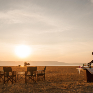 Bush Meals in der Savanne