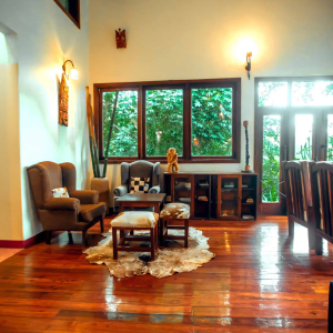 Wohnbeeich mit Sitzgelegenheit