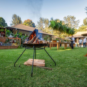 Lagerfeuer & Gartenbereich