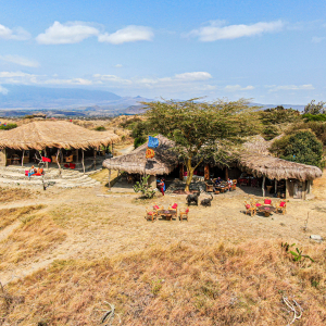Lounge und Sitzbereiche von oben