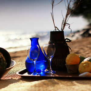 Strand am Tanganyika Fluss