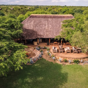 Feuerstelle und Gemeinschaftsbereich