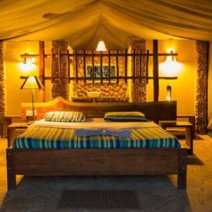 Safari Tent  Doppelbett