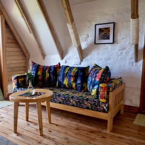 Couch in der Lodge