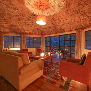 Family Suite Lounge und Terrasse