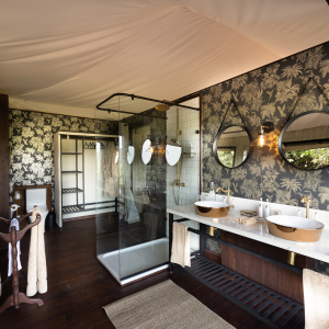 Badezimmer Honeymoon Zelt