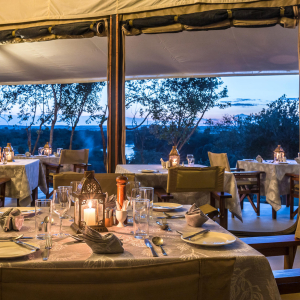 gedeckter Tisch Speisebereich