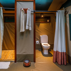 Badezimmer und Toilette