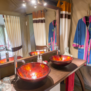 Badezimmer River Tent