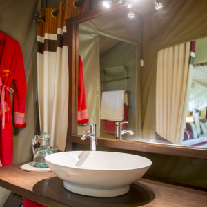 Badezimmer River Tent