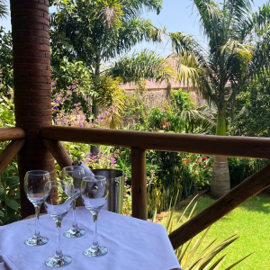 Mahlzeit Gartenterrasse