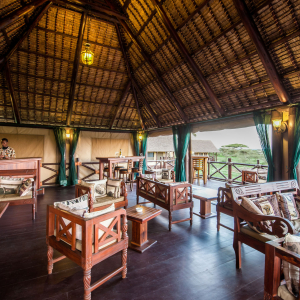 Bar und Loungebereich