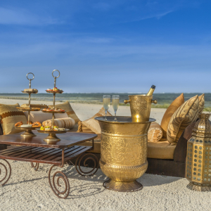 Sundowners am Strand