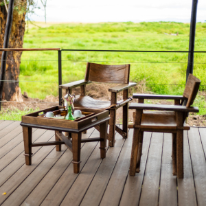 Soroi Amboseli - Standard Tent - private terrace (2)